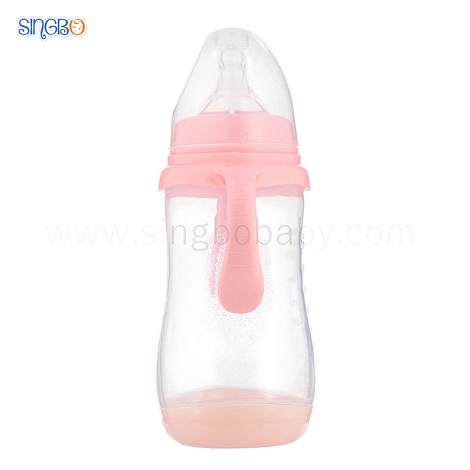 10oz/300ml Wide Neck Baby Bottle with thermoresponsive base