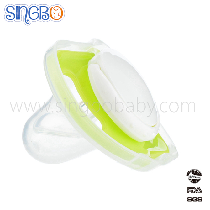 Baby Plastic Pacifier/Soother/Baby Dummy With Cover