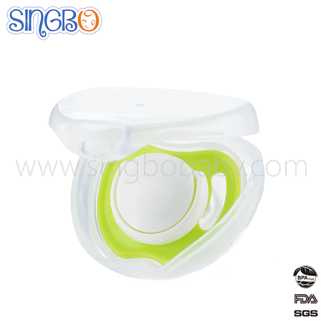 Baby Plastic Pacifier/Soother/Baby Dummy With Cover