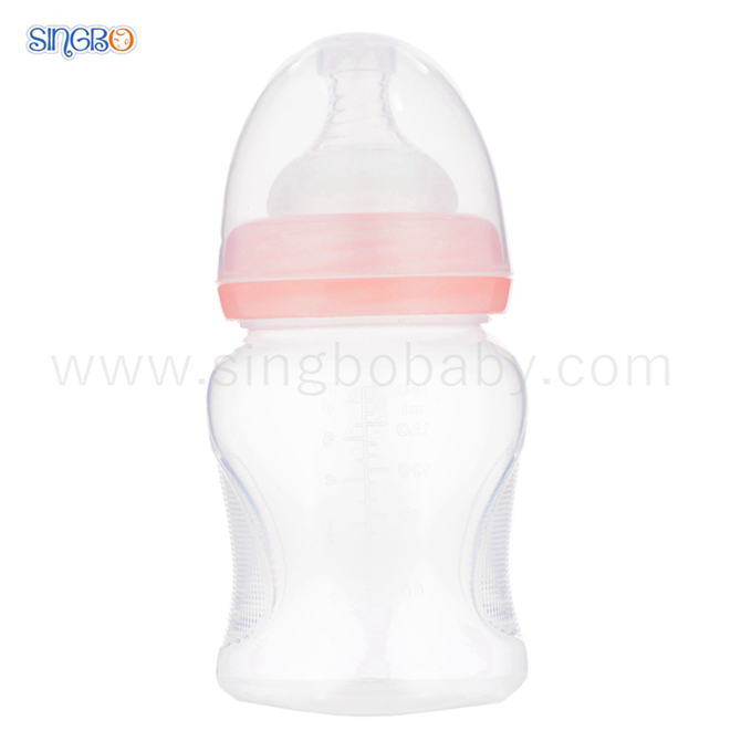6oz/180ml Triangle-shape Baby Plastic Bottle