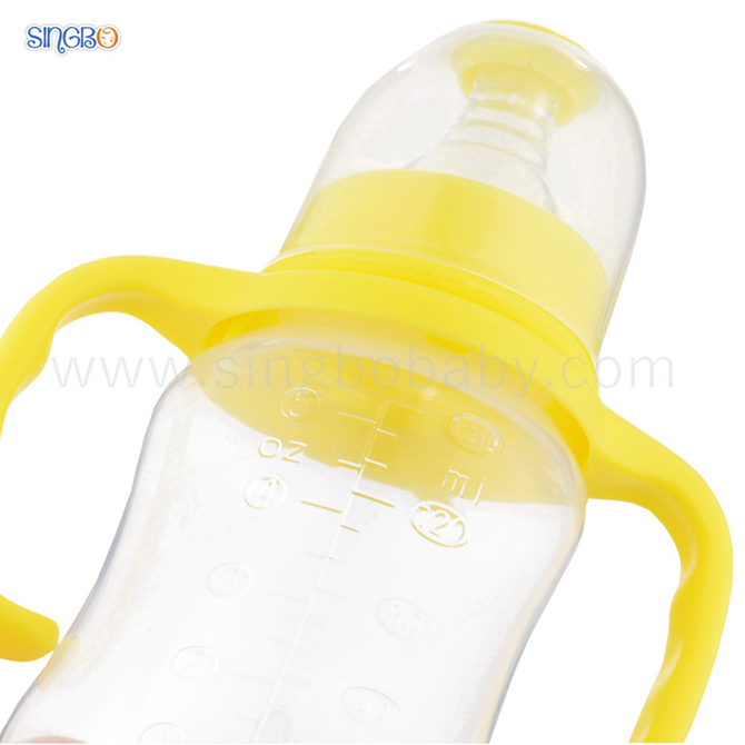 5oz/150ml Wide Neck Baby Plastic Feeding Bottle