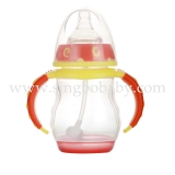 240ML bicolor Wide PP Bottle
