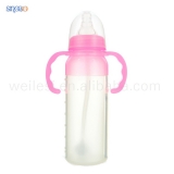 240ML Straight Standard-neck Silicone Bottle