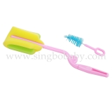 rotating sponge brush