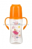 300ML Wide-neck PP arc-shaped feeding bottle
