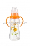 300ML Standard-neck PP arc-shaped feeding bottle