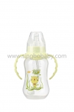 180ML Standard-neck PP arc-shaped feeding bottle