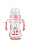 320ML wide-neck temperature-sensing feeding bottle