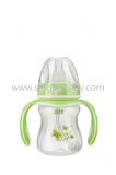 180ML wide-neck lotus flower bottle