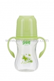 240ML wide-neck lotus flower bottle