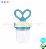 BPA Free Colorful Platic Silicone Fresh Fruit Baby Food Feeder