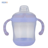 Baby Sippy Cup Lids with Double Color TPR handle
