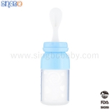 2018 FDA 110ml Standard Neck Squeeze Silicone Baby Bottle